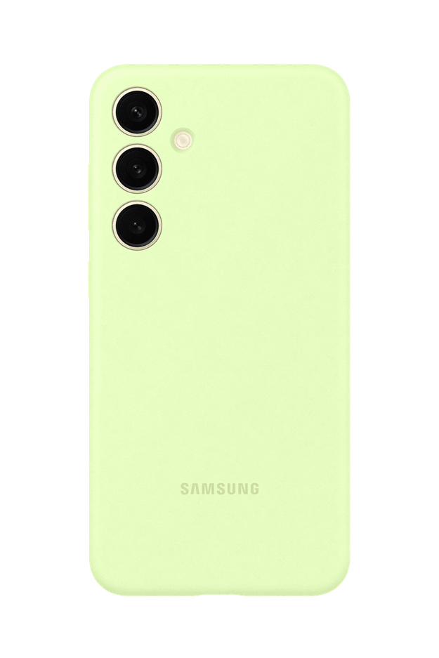 Samsung S24 Plus Silicone Case Light Green